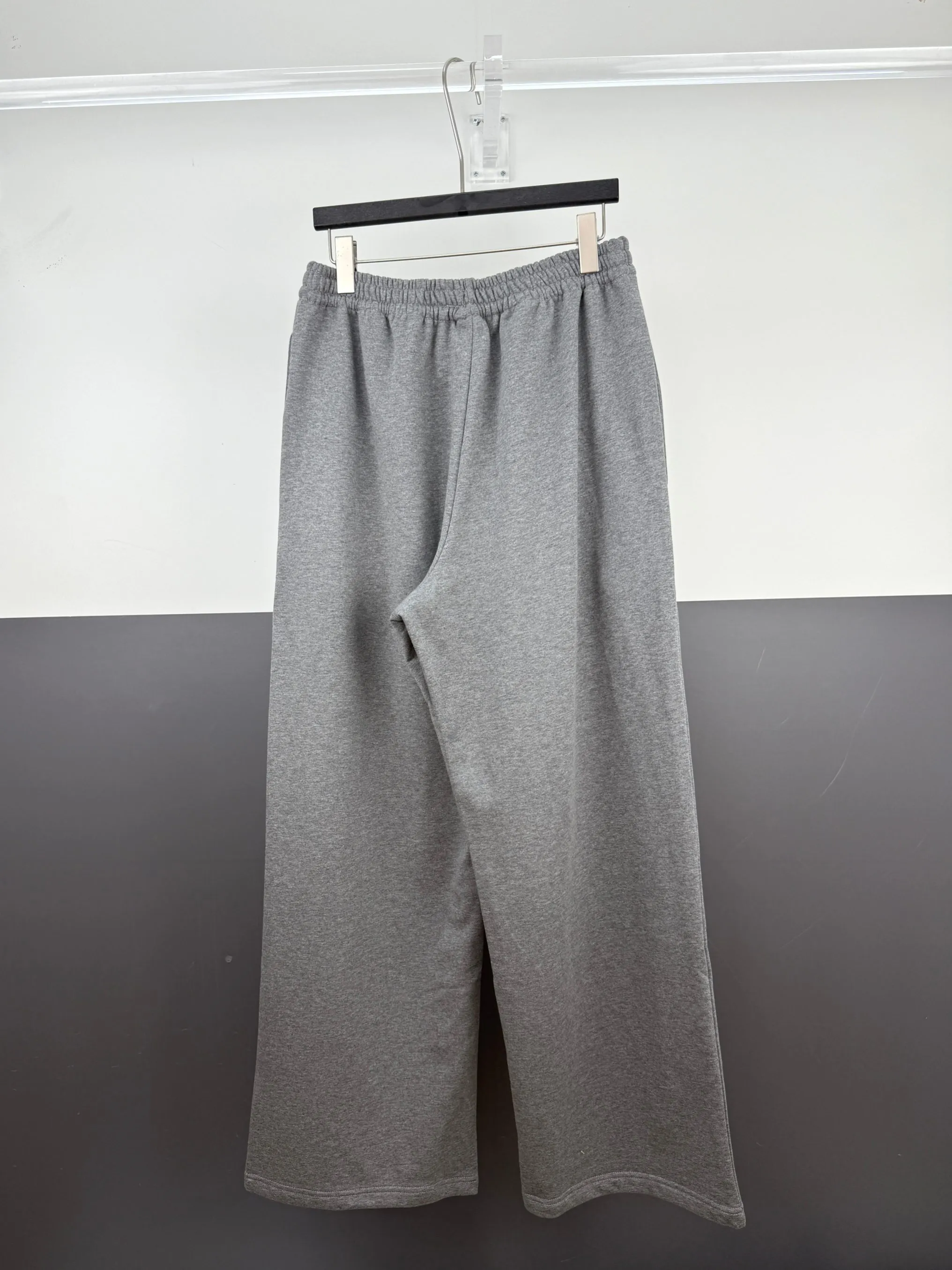 Balenciaga Paris lettering silicone printed drawstring trousers XS/S/M/L